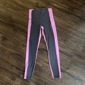 athleta leggings size xxs split color
